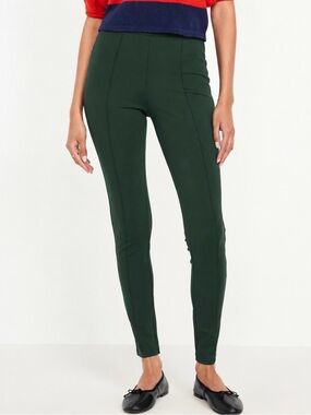OLD Navy Stevie Ponte Leggings Pants - Green - XL
